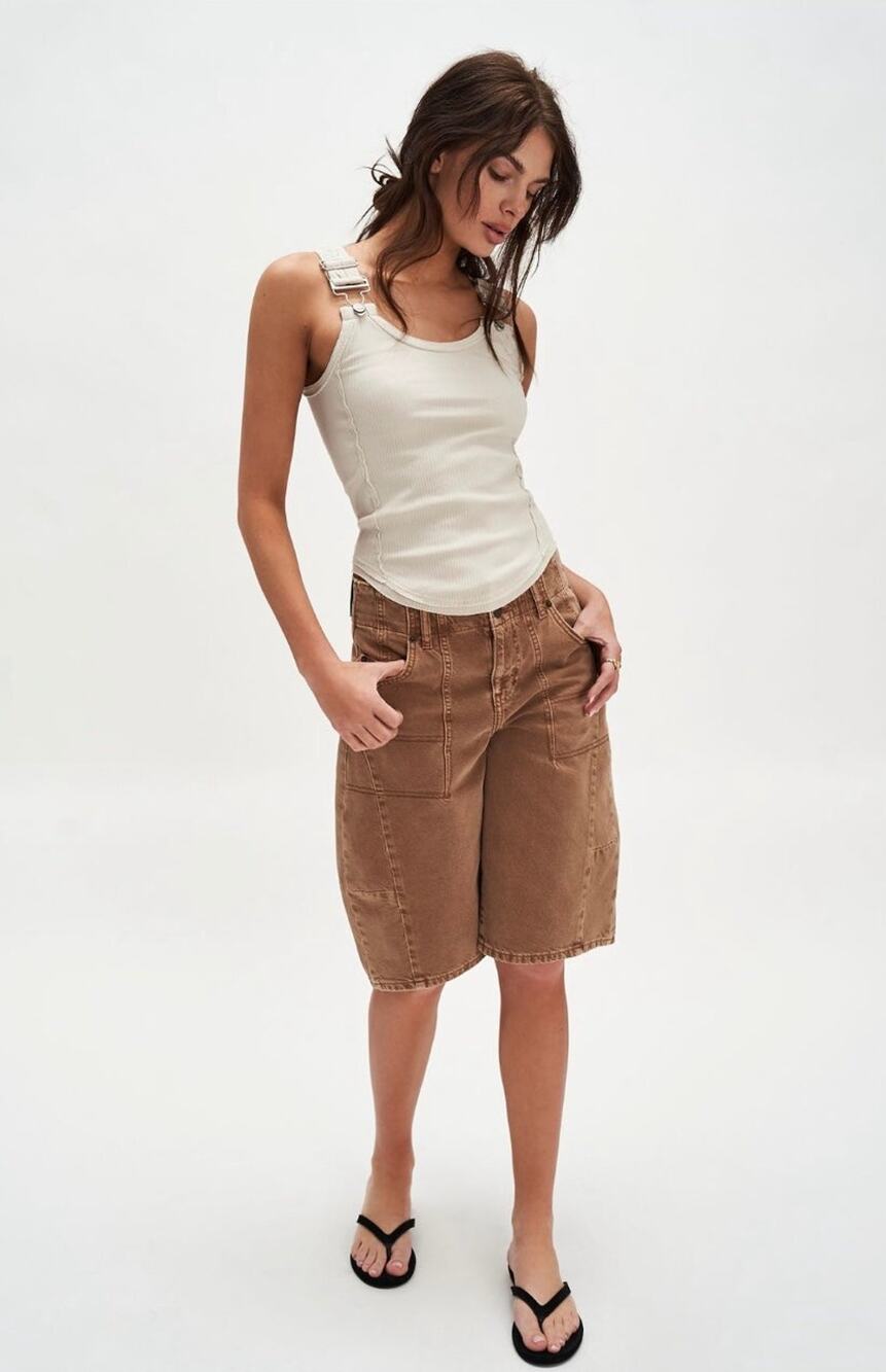 Free People Jamie Cotton Tank Top - XS